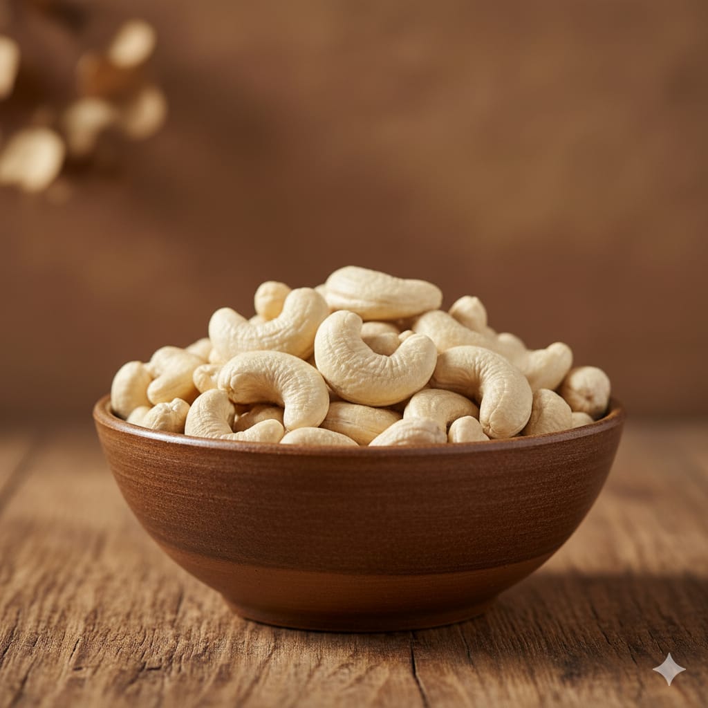 “HealNuts Premium Whole Cashews (Kaju) 250 g| Nutritious & Delicious” HealNuts