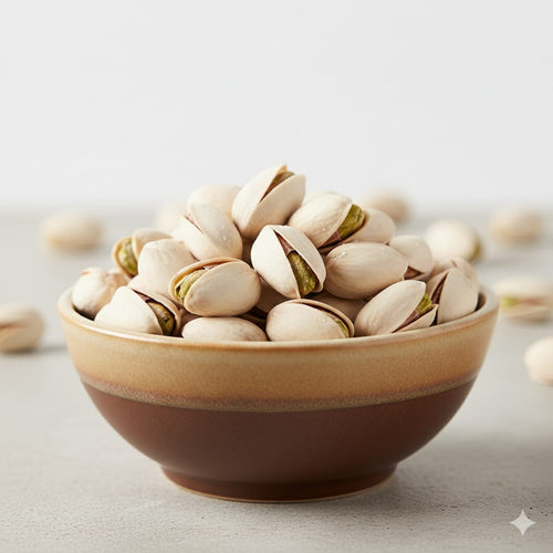 Premium Californian Roasted & Salted Pistachios | Pista Dry Fruit | HealNuts